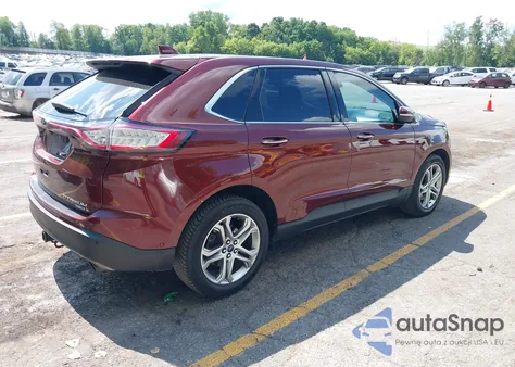 2015 Ford Edge Titanium из США, поврежденный, VIN 2FMPK4K98FBC02289